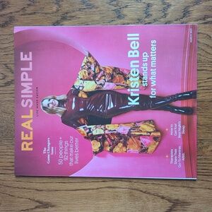 Real Simple Magazine March 2023 The Game Changers Issue Kristen Bell